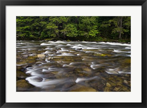 Framed Connecticut River, Pittsburg, New Hampshire Print