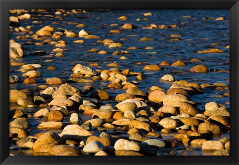 Framed Saco River, White Mountains, New Hampshire Print