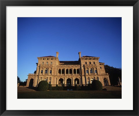 Framed View of The Breakers Mansion, Newport, Rhode Island Print