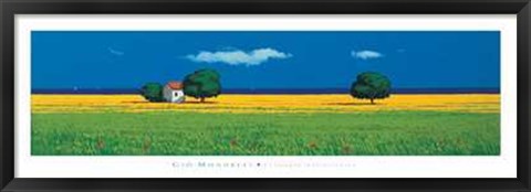 Framed Campagna Mediterranea Print