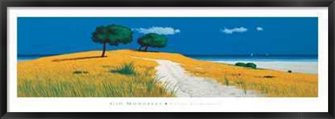 Framed Gio Mondelli - Piccolo Promontorio Size 54.5x18.25 Print