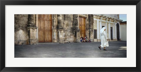 Framed Iglesia de La Merced church, Granada, Nicaragua Print