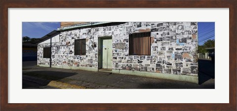 Framed Facade of a Building, Canton of Carrillo, Guanacaste, Costa Rica Print