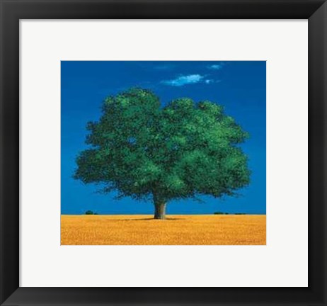 Framed Albero Nei Campi Print