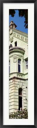 Framed Building in Transylvania, Romania Print