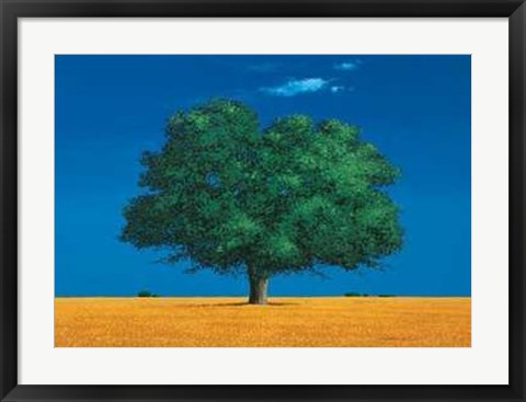 Framed Albero Nei Campi Print