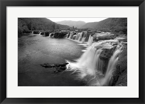 Framed New River Falls, West Virginia Print