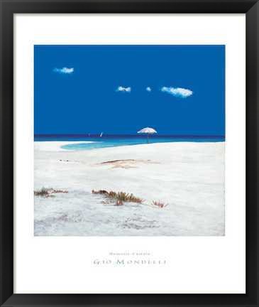 Framed Gio Mondelli - Memorie Size 19.75x23.75 Print