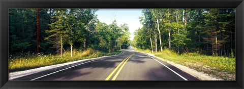 Framed Route 42, Gills Rock, Wisconsin Print