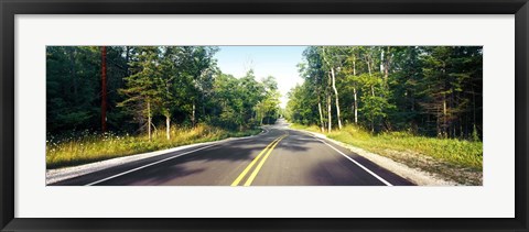 Framed Route 42, Gills Rock, Wisconsin Print