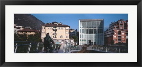 Framed Museum of Contemporary Art, Bolzano, Italy Print