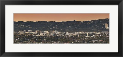 Framed Beverly Hills, Los Angeles County, California Print