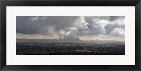 Framed Downtown Los Angeles, California Print