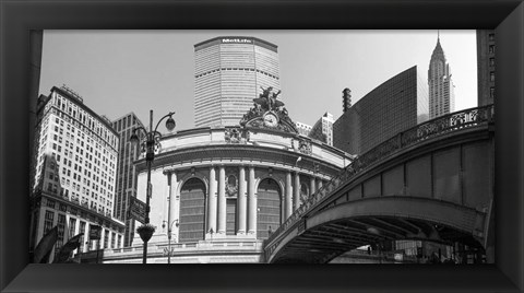 Framed Grand Central Station, Madison Avenue, New York Print