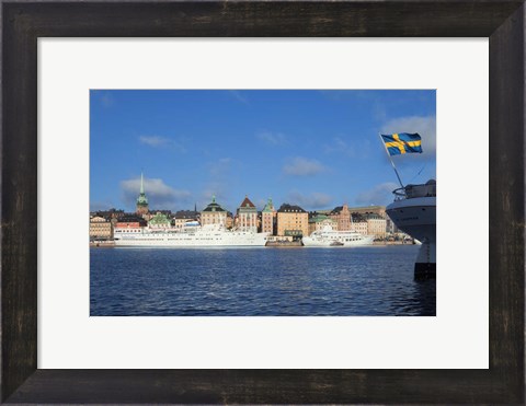 Framed Old Town, Stockholm, Sweden Print