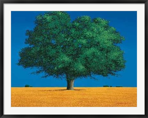 Framed Albero Nei Campi Print