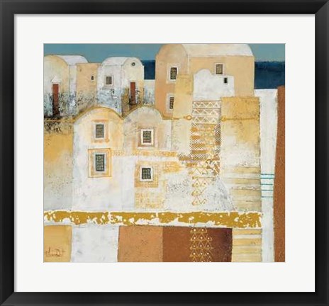 Framed Pyrgos Print