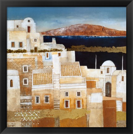 Framed Oia Print