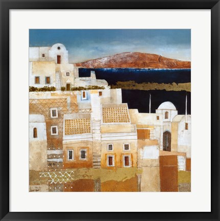 Framed Oia Print