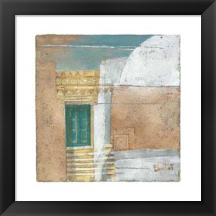 Framed Mediterraneo III Print