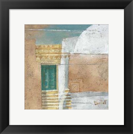 Framed Mediterraneo III Print