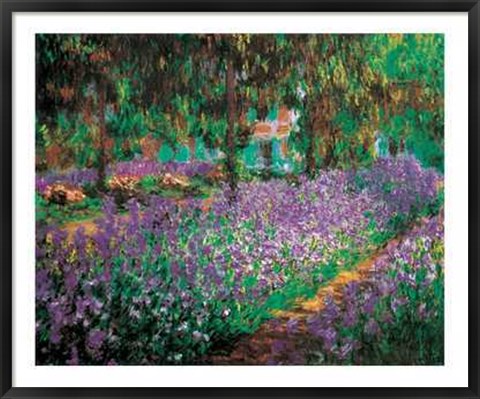 Framed Jardin De Print