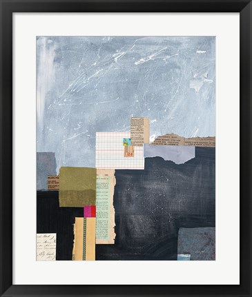 Framed Block Abstract I v2 Print