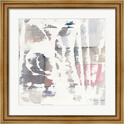 Framed White Out Crop Print