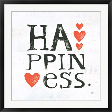 Framed Happiness Print