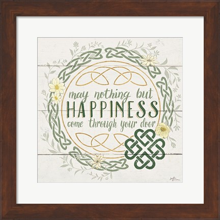 Framed Irish Blessing I Print