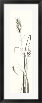 Framed Wild Grass II Print