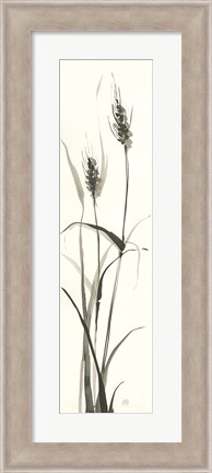 Framed Wild Grass I Print