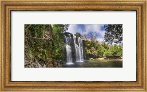 Framed View of Waterfall, Cortes, Bagaces, Costa Rica Print