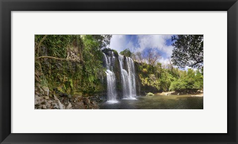 Framed View of Waterfall, Cortes, Bagaces, Costa Rica Print