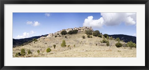 Framed Ballestar, Valencian Community, Province of Castellon, Spain Print