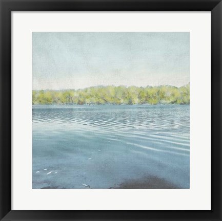 Framed Flat Water I Print