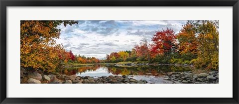 Framed Northeast Creek Panorama Print