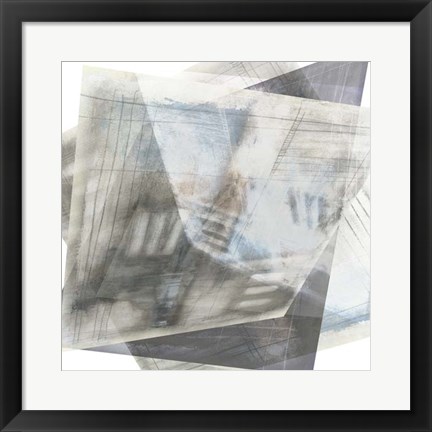 Framed Faceted Illusion II Print