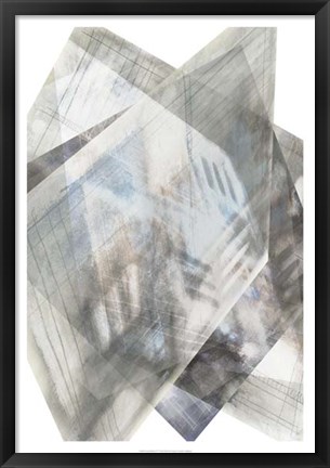 Framed Faceted Illusion IV Print