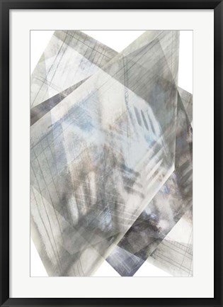 Framed Faceted Illusion IV Print