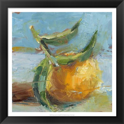 Framed Impressionist Fruit Study III Print