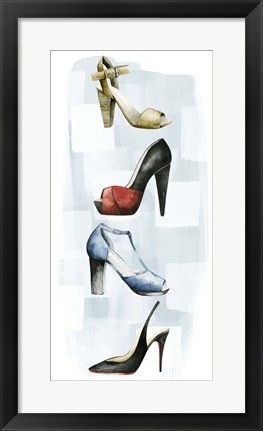 Framed Shoe Lover I Print