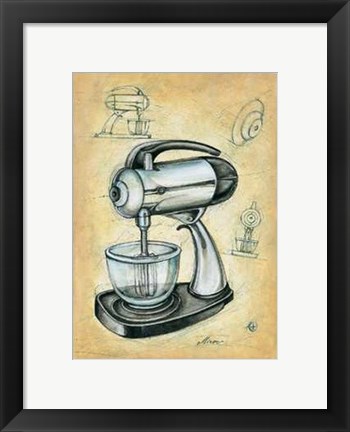 Framed Mixer Print