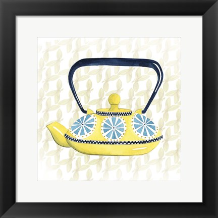 Framed Sweet Teapot II Print