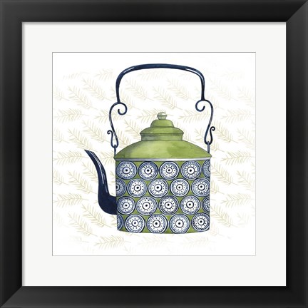 Framed Sweet Teapot IV Print