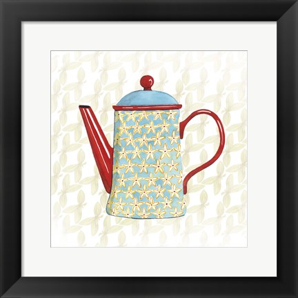 Framed Sweet Teapot VI Print