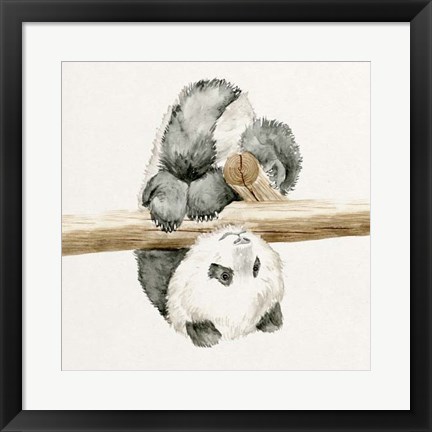 Framed Baby Panda II Print