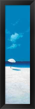 Framed Spiaggia Assolata Print