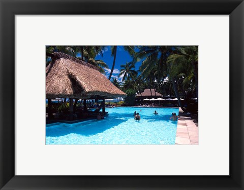 Framed Sheraton Royal Denarau Resort, Denarau Island, Fiji Print