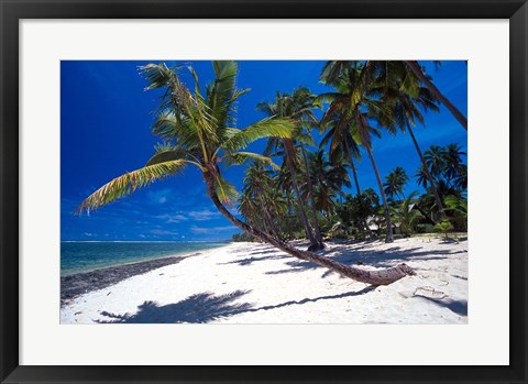 Framed Tambua Sands,Fiji Print